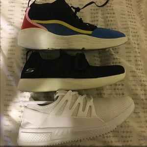 3 pairs of shoes